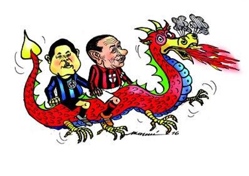 #Inter ai #cinesi #SuningGroup, #Thohir resta? #Moratti no? #Berlusconi tratta per il #Milan. @FabioCamillacci
